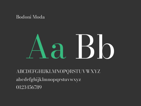 Bodoni Moda