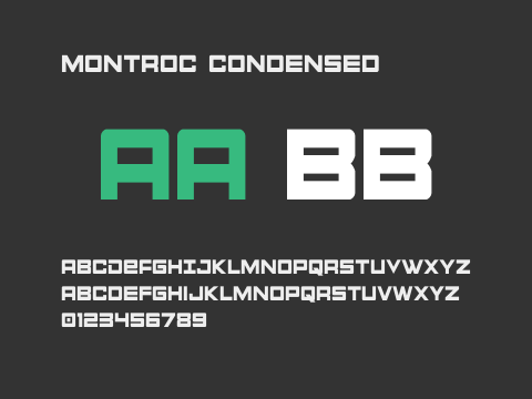 Montroc Condensed