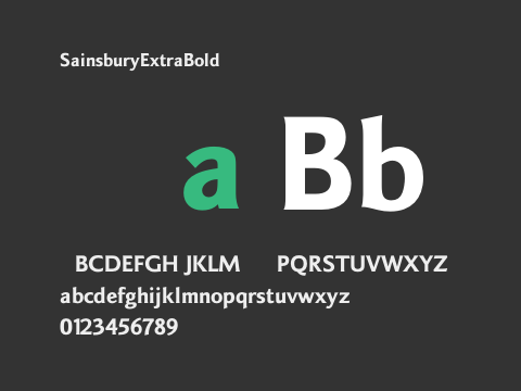 SainsburyExtraBold