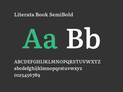 Literata Book SemiBold