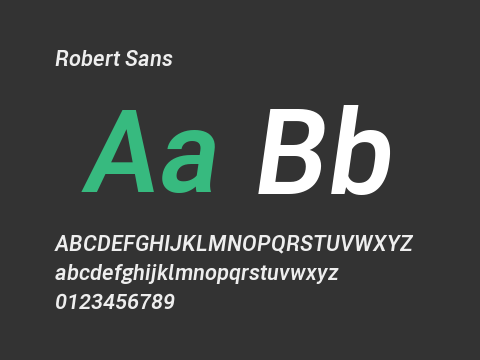 Robert Sans