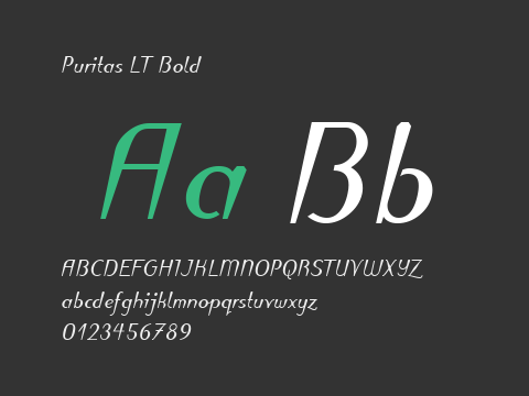 Puritas LT Bold