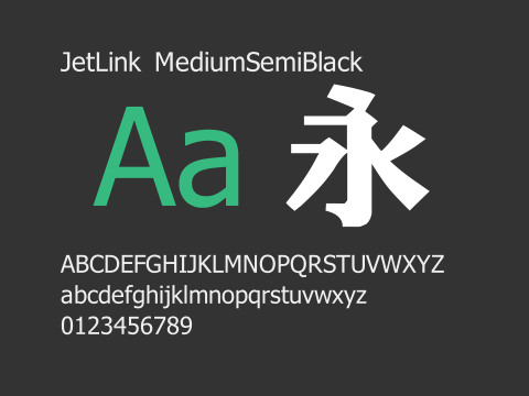 JetLink MediumSemiBlack