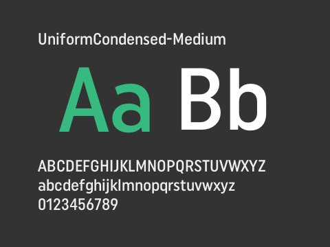 UniformCondensed-Medium