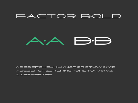 Factor Bold