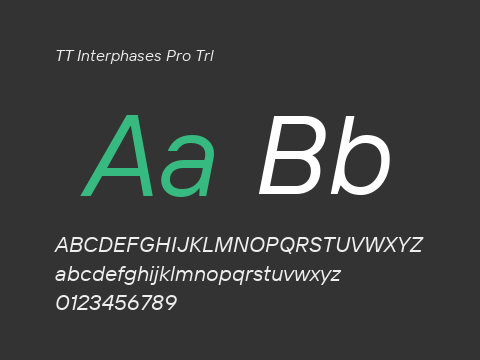 TT Interphases Pro Trl