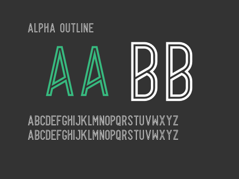 Alpha Outline