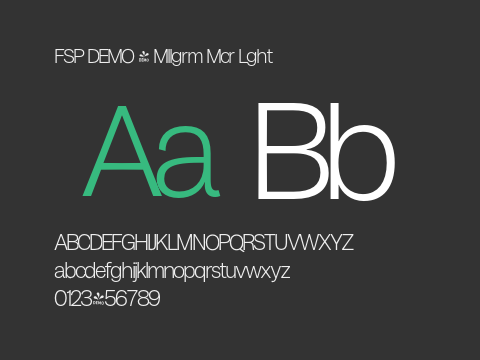 FSP DEMO - Mllgrm Mcr Lght
