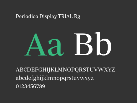 Periodico Display TRIAL Rg