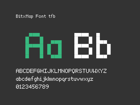 BitxMap Font tfb