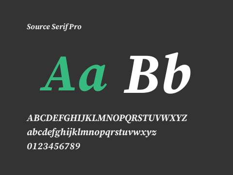 Source Serif Pro