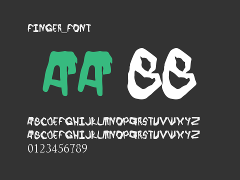 Finger_font