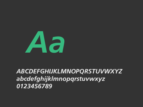 Cadet Sans Bold Italic