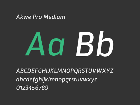 Akwe Pro Medium