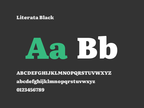 Literata Black