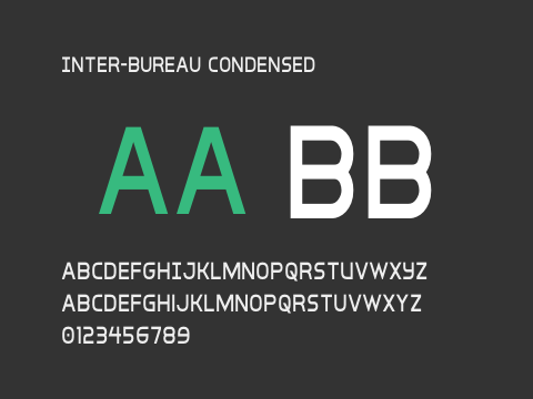 Inter-Bureau Condensed