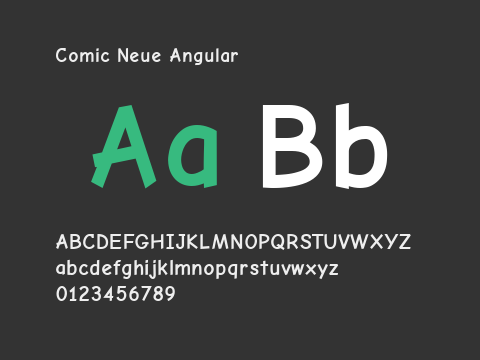 Comic Neue Angular