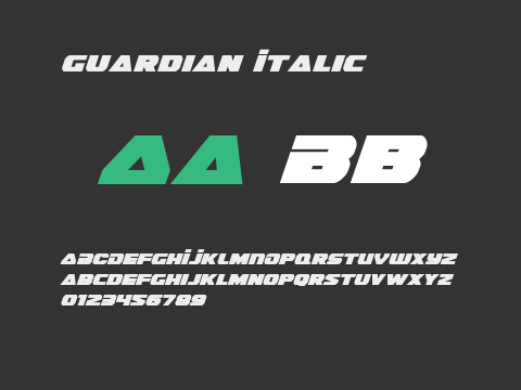 Guardian Italic