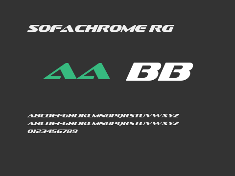 Sofachrome Rg