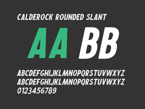 Calderock Rounded Slant