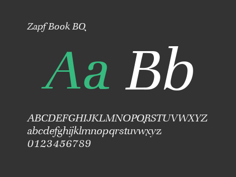 Zapf Book BQ