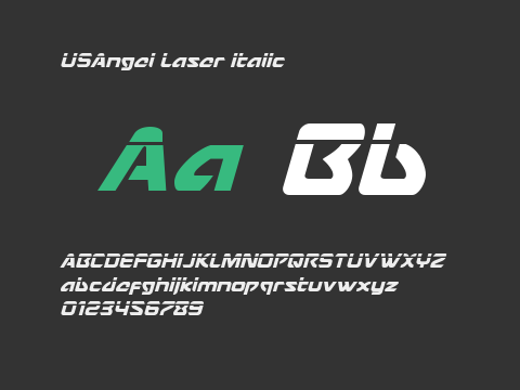 USAngel Laser Italic