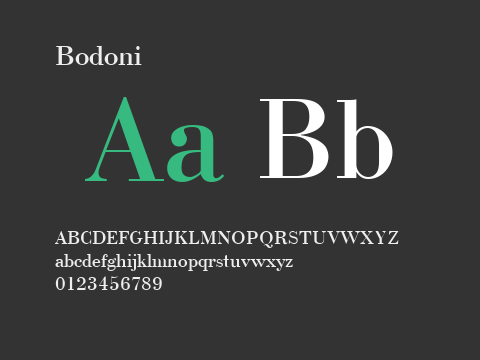 Bodoni