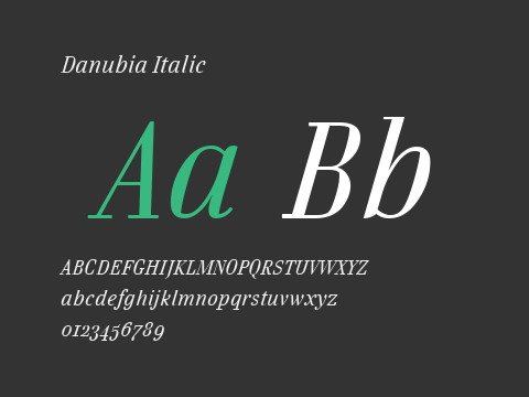 Danubia Italic