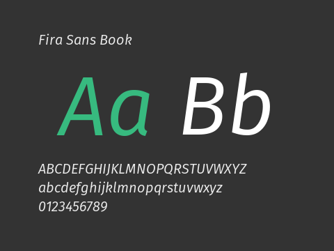 Fira Sans Book