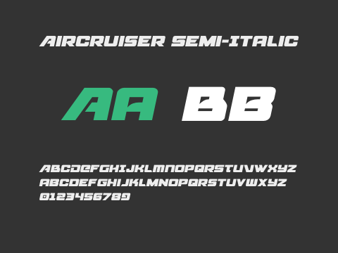 Aircruiser Semi-Italic