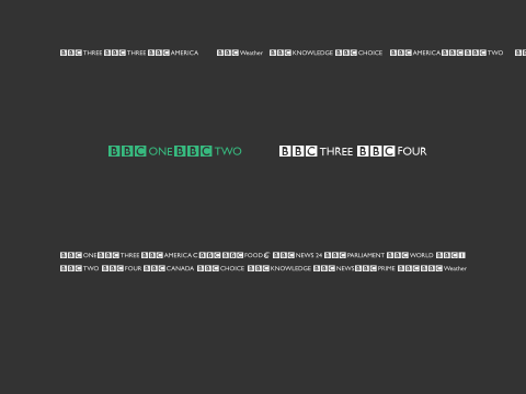 BBC Striped Channel Logos