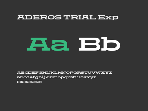 ADEROS TRIAL Exp