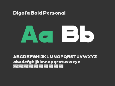 Digofa Bold Personal