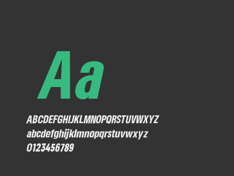 Somar Sans Black Cond Italic