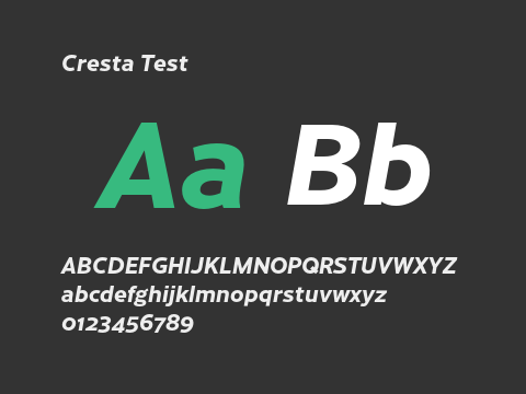 Cresta Test