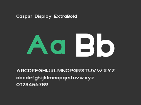 Casper Display ExtraBold