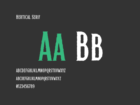 Hertical Serif