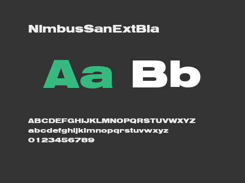 NimbusSanExtBla