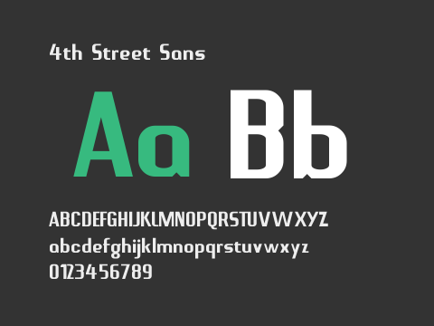 4th Street Sans