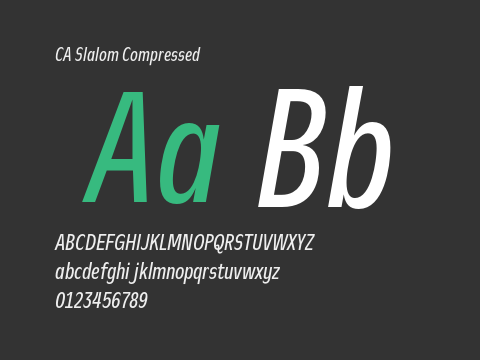 CA Slalom Compressed