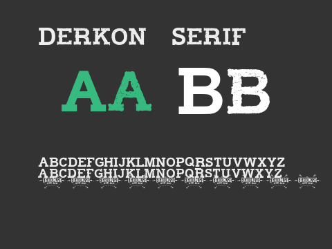 Derkon Serif