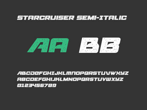 Starcruiser Semi-Italic