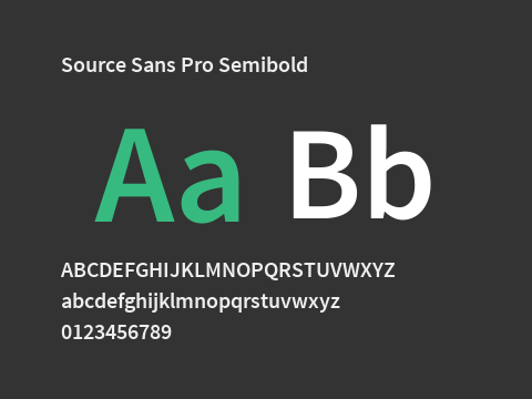 Source Sans Pro Semibold