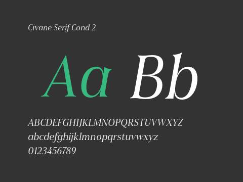 Civane Serif Cond 2