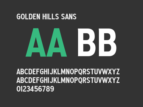 Golden Hills Sans