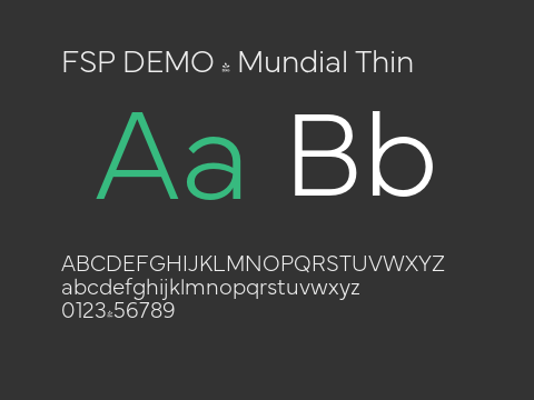 FSP DEMO - Mundial Thin