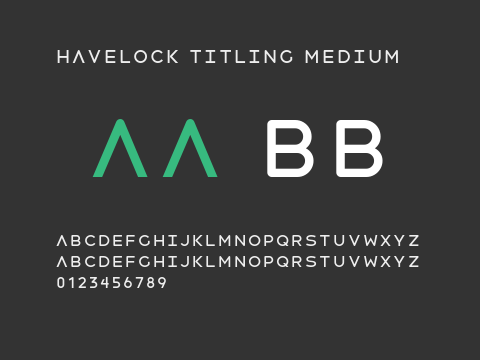 Havelock Titling Medium