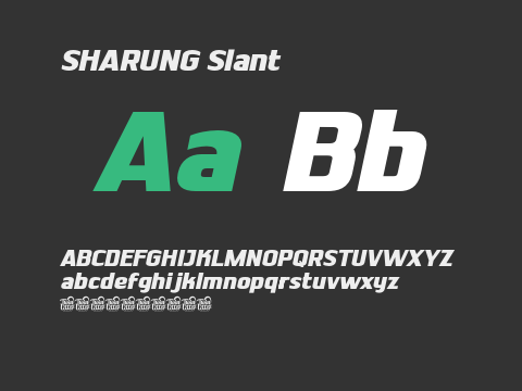 SHARUNG Slant