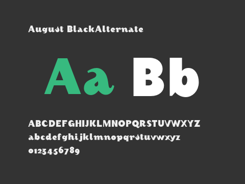 August BlackAlternate