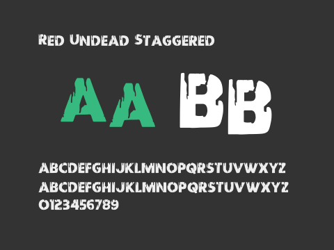 Red Undead Staggered